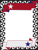 USA Banner Border
