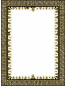 Gold and Black Border