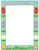 Mothers Day Border