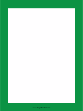 Solid Green Border