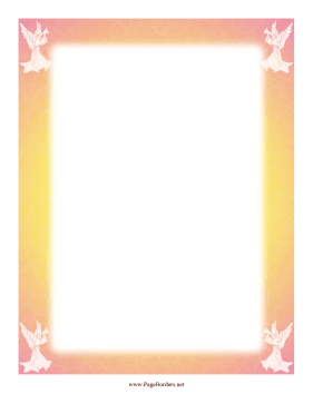 Angels Border page border