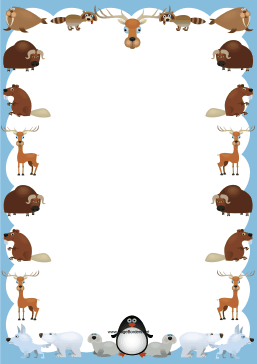 Animals Border page border