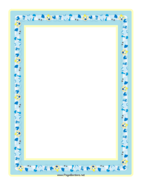 printable baby borders