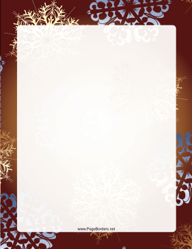 Snowflake Border