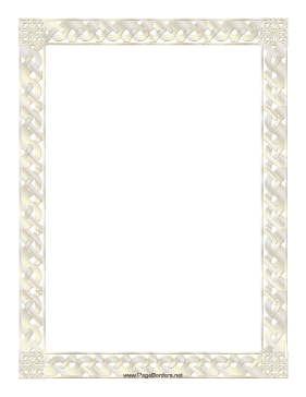 Certificate Border page border