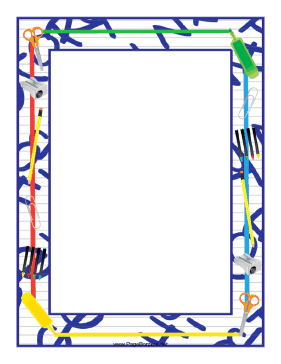 Classroom Border page border