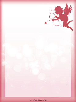 Cupid Border page border