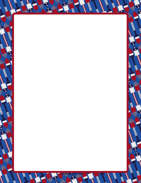 Fireworks Border page border