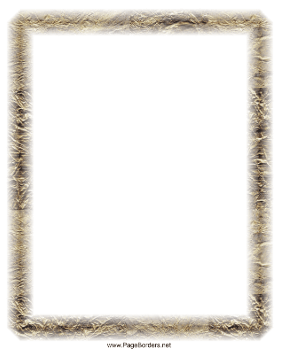 Gold Leaf Border page border