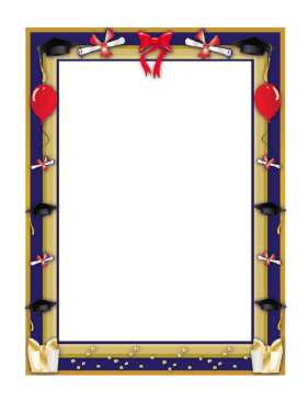 Graduation Border page border