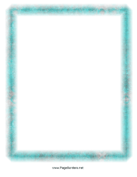 Green Patina Border page border