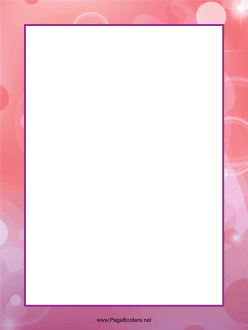 Lens Flares Border page border