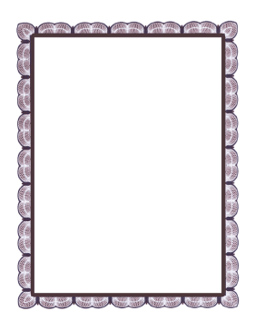 Magenta Lace Border page border