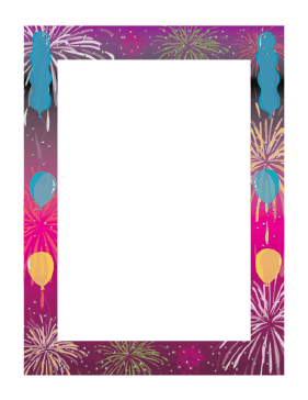 Party Border page border