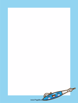 Pen Border page border