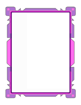 Pink Flowpoint Border page border