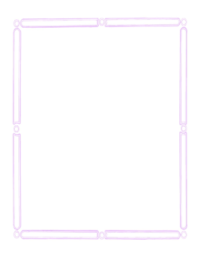 Pink Wedding Border page border