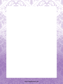 Purple Abstract Border page border