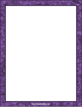 Purple Brushstrokes page border