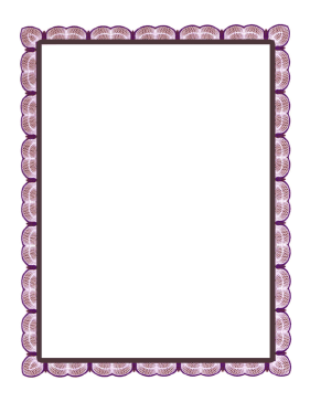 Reddish Lace Border page border