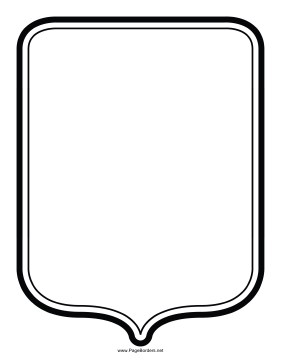 Single-Pointed Border page border