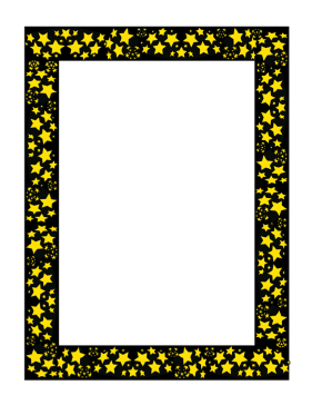 Stars Border page border