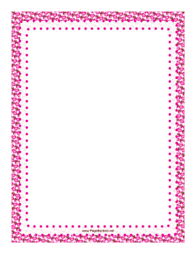 Tiny Cupcakes Border page border