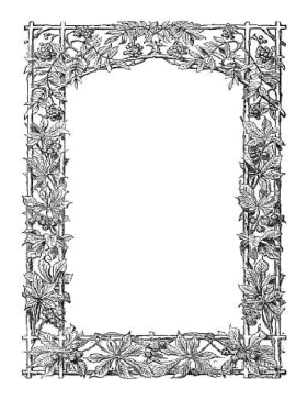 Trellis Border page border