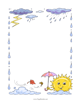 Weather Patterns page border