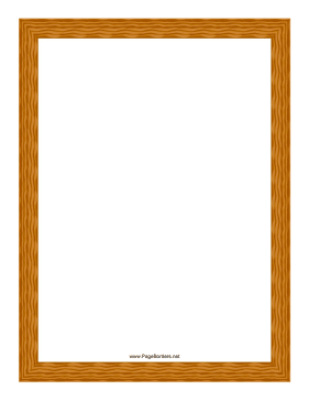 Wood Grain Border page border