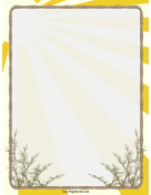 Bamboo Chinese Border