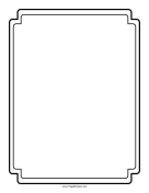 Printable 3x5 Index Card. Printable Note Cards. Printable Index Cards.  Blank Index Cards. Index Card PDF. Index Card Template. -  Norway