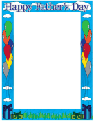 Fathers Day Border