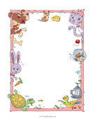 Household Pets page border