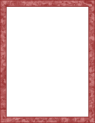 Red Brushstrokes page border